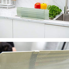 YARNOW Lavello Anti Guardia Sucker Impermeabile Bordo di Acqua per La Cucina Bagno Piatto di Casa Lavelli Piano di Protezione