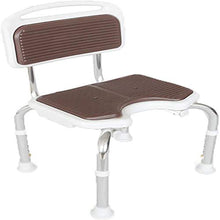 Sgabello da bagno Doccia / vasca da bagno Sgabelli lega di alluminio doccia Sedile Sgabello for / disabili Anti-Slip Anziani Mats doccia sedia regolabile in altezza con schienale 5 Bagno Sedile Heavy
