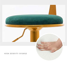 XIAOYAN Sgabello Creative Lounge Bar Sedia, Schienale Elegante, Sgabello Alto, Bar, caffè, Pink (Color : Darkblue)