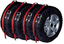 N / A Pezzi di Pneumatici Invernali e Pneumatici Copertura Custodia Caso di Poliestere Era protettori Ruote Pneumatici per Veicoli Accessori Auto Shijing, 60 Centimetri,60 cm