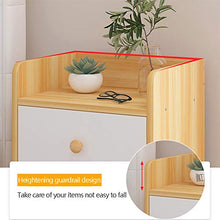 JKGHK Comodino, Comodino per Camera da Letto Armadio di Stoccaggio per Mobili da Soggiorno per La Casa, Tavolo con Accento Laterale per Divano,Blu