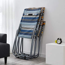 Summer Portable Recliner Lounge Chair Sedia Pieghevole Sedia da Ufficio Lounge Chair Three Gears Regolabile per Il Campeggio Beach Festival Garden Winter, C.