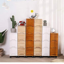 TXXM fabbricazione cassettiera Cucitura armadio cassetto di stoccaggio slot armadio bagno cucina rack di stoccaggio (colore: bianco, dimensioni: 3 strati)