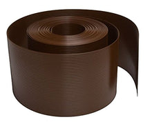 Thermoplast® - Strisce di protezione per recinzioni, 19 cm x 26 m = 4,94 m2, marrone (RAL 8011), 5 anni di garanzia