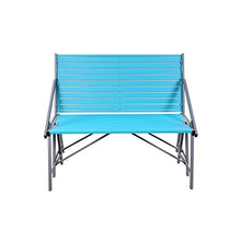 Siena Mybalconia 980942 Flip Flop Bench, Antracite/Sky Blue Acciaio/Antracite/Sky Blue