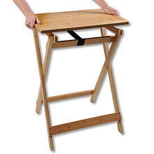Kesper BBQ-und Beistelltisch, gefertigt aus zertifiziertem Bambus 58275 13-Tavolino da Barbecue, in bambù Certificato FSC, Dimensioni: 60 x 40 x 1,5 cm, Marrone