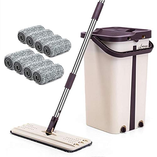 SSAYY Spray Mop Gli Utensili per La Pulizia del Pavimento Domestico Monouso Pigro USA E Getta Possono Essere Estesi per Aumentare Le Attrezzature per La Pulizia della Casa