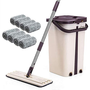 SSAYY Spray Mop Gli Utensili per La Pulizia del Pavimento Domestico Monouso Pigro USA E Getta Possono Essere Estesi per Aumentare Le Attrezzature per La Pulizia della Casa