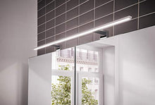 Emco MEE - Armadietto a specchio con illuminazione da incasso (60 cm di larghezza), specchio da bagno di alta qualità con presa, armadio da bagno con 2 ante, bianco neutro