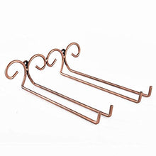 KUMOPYU Porta Ventose Appeso Cremagliera in Acciaio Inox Appeso A Parete Bicchiere da Vino Calice Scaffale Accessori per Utensili-Doppia Fila_ Porta Vino Arredamento Casa Porta Bottiglie