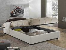 Letti Per Dormire.it - SOMMIER Gold Matrimoniale o Una Piazza e Mezza - con Box Contenitore Misure 120x190 o 160x190 o 160x200, Rivestimenti SFODERABILI Tesuto Ecopelle Microfibra