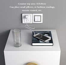 Comodini camera Comodino in treppiede in Ferro battuto con Armadio a 2 cassetti, Mini Armadio Creativo per Piccoli Appartamenti Europei, Armadio Letto