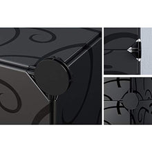 XuQinQin Armadio, assemblato Armadio, Armadio Semplice, Doppio Armadio, Telaio in Acciaio, plastica Assemblea, Armadio, Governo di immagazzinaggio Armadio (Color : A, Size : 147x47x165cm)