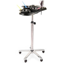MEI XU Carrelli Di Stoccaggio Carrello degli attrezzi - Bellezza Forniture per parrucchieri Tinta per capelli smaltata Pasta per pasta Ciotola Rack per capelli Tintura per cremagliera Attrezzo per tin