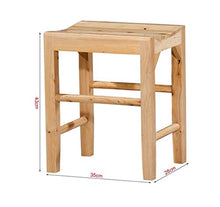 HYYDP Bagno Sgabello Sgabello da Bagno Multifunzione in Legno massello Sgabello Be Applicable Compatible for Adulti/Sgabelli da Bagno/Sgabelli da Doccia Sgabello Anti-Scivolo Anti-umidità