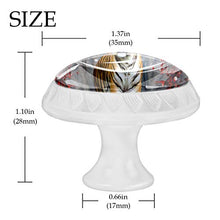 Tiger Ahorn 4 PCS Pomelli per Porta, Pomolo per Mobile, Pomelli per Mobili con Viti, Maniglia per Armadietto, Pomelli per Porta, Pomelli per Cassetti per Porta, Armadio, Cassetto e Credenza