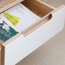 Comodini Soggiorno End Tables cornici in Legno Massiccio Semplice Camera da Letto Singolo cassetto con partizione Piccolo Bagagli Oak Bed