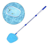 Skimmer professionale per piscina a sfioro, con canna telescopica, kit di pulizia per piscina con rete a maglie