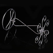 LXH-SH Cremagliera del Vino Titolare Nana Metallo Calici, Tavolo Calici Stendino Holder Standing Wine Cup Organizer 16.1x16.1x32.8cm scaffali Vino contatore