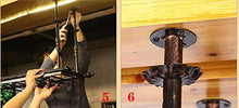 portabottiglie in metallo Portabottiglie per vino rosso Portabicchieri da appendere in ferro europeo Cornice in vetro per vino rosso a testa in giù Portabottiglie per vino appeso in vetro bar altezz