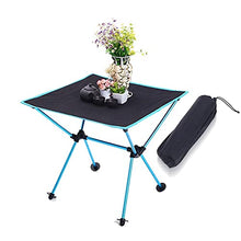 Tavoli da picnic Tavolo pieghevole, rotolo Tavolo da campeggio Portatile Picnic Picnic Backpacking Tavolo pieghevole Pesca all'aperto Pesca leggera Giardino da giardino per viaggiare in spiaggia