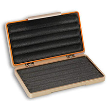 Cigar Humidor, Cassa di Sigaro Portatile Impermeabile di Alluminio Sigillato Portasigari 5 Pack Cigar Umidificatore (223 * 129 * 31Mm),D