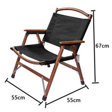 XZQ Sedie Pieghevoli per Esterni in Legno da Viaggio Picnic BBQ Camping Poltrona Garden Reclinabile Portatile Robusto Teak (Color : Beige(2), Size : 55 * 55 * 67cm)