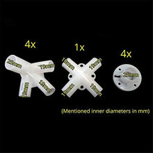Szaerfa pezzi di ricambio per gazebo 3x3m tenda da sole piedini angolo centro connettore kit accessori tenda per campeggio esterno 25/19mm