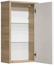 Pelipal 382 Lagos - Armadietto da Parete in Legno di Quercia, 20,0 x 40,0 x 72,0 cm