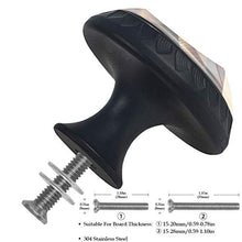 Elefante di famiglia 4 PCS Pomelli per Porta, Pomolo per Mobile, Pomelli per Mobili con Viti, Maniglia per Armadietto, Pomelli per Porta, Pomelli per Cassetti per Porta, Armadio, Cassetto e Credenza