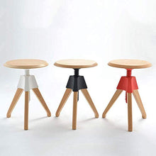 Sedia da Bar Sgabello Sedia Poggiapiedi Fashion Casual Multi-funzio Legno Solido della Famiglia Rotonda Sgabello Creativo Semplice Moderna di Sollevamento da Pranzo Rotante Sgabello QAF1015