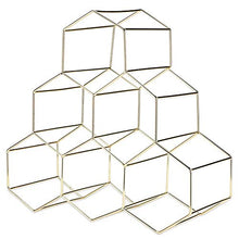 Portabottiglie da appoggio, portabottiglie da 6 bottiglie, portabottiglie da appoggio autoportante, utilizzato per conservare il vino bianco negli armadi da cucina di casa, dimensioni 25 cm / 9,8in