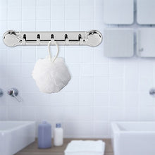 Ganci Portasciugamani Adesivi Cappotto Porta-Gancio Set di Ventose Multi-Funzione con Porta Ventosa Asciugamano Rack Ganci a Parete Adesivo Forte Gancio per Cucina da Bagno