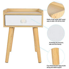 zcyg Comodino Comodini Comodino, Semplice Camera da Letto Moderna Comodino Cassetto Cassetto Cabinet Mobili da Comodino (Colore in Legno)