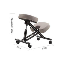 Shengluu Sgabello Bagno Sgabello Sedia Ergonomica Inginocchiata, Migliorare La Postura con Un Sedile Ad Angolo, Sgabello Regolabile (Colore : A)