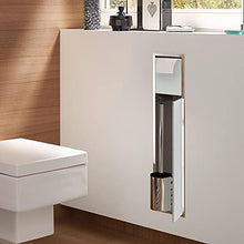Emco Asis 150 974027840 - Armadietto da Bagno a Incasso, per WC, Cromato/Vetro Bianco