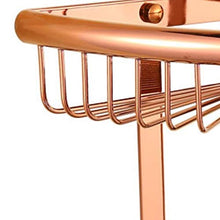 Rjj. Bagno d'angolo mensole a doppio strato con montaggio a parete Vintage industriale d'angolo Rack antico dell'organizzatore di immagazzinaggio con intagli retrò parete di stile Mounted Drilling Sho