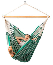 La Siesta Habana Agave - Sedia pensile Kingsize in Cotone Biologico
