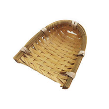 EXCEART 1:12 Mini Cesto di bambù Fai da Te in Miniatura Accessori Casa delle Bambole Polvere-Pan Ornamento Gioco Casa Giocattolo per Ragazze Bambini Bambini