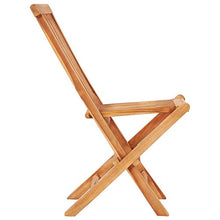 Tidyard Set da Bistrot con Cuscini,Mobili da Giardino in Legno Massello di Teak Set 1 Tavolino e 2 Sedie da Giardino Pieghevoli 3pz,Cuscino Grigio