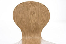 CLP Set 2 Sedie Impilabili Diego in Legno Robusto I Sedie Attesa con Telaio in Metallo I Sedie Ergonomiche E Facili da Pulire, Colore:Quercia