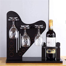 DAGONGREN Supporto in Legno per Bicchieri da Vino, per Bicchieri da Vino, per Bottiglie di Vino