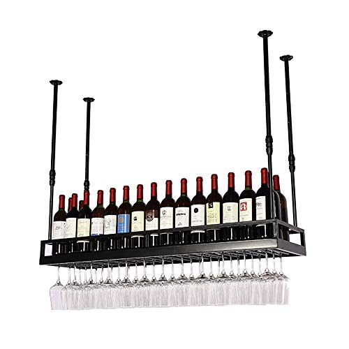 DorisAA Portabottiglie Pieghevole per Bottiglie di Vino, Bicchiere da Vino Europeo, Supporto al rovescio, Porta Bottiglie di Vino, Porta Tazza, Creativo, Porta Vino, Decorazione per la casa