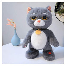 JSJJRFV Giocattoli di Peluche Giocattoli elettronici del Gatto del Gatto del Gatto del Gatto del Gatto di Alta qualità per Il Ragazzo dei Bambini (Color : 33cm Cat)