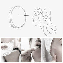 SONGMICS 7 Fach + normale Specchio Cosmetico 8-inch Specchio Cosmetico Specchio da parete BBM713 su entrambi i lati