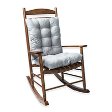 Maalr Cuscino per Sedia da Giardino Spesso con Schienale, Portatile Cuscini per Sedie a Dondolo per Interni/Esterni Cuscino per Divano a Dondolo per Giardino, Cuscino 53x43cm + Schienale 43x43cm