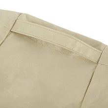 Maalr Copertura per Sedie da Giardino Impilabili, Copertura per Sedia Esterno Giardino Telo Impermeabile Antivento, Anti UV, in Tessuto Oxford 420D Resistente, 114 x 85 x 65CM (Beige 420D)