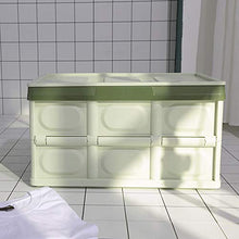 BESTSOON Armadietto da Esterno per Mobili da Giardino Esterna Impermeabile Organizzatore Storage Box Cortile Auto Toolbox Garden Moving Pieghevole Storage Box con Coperchio