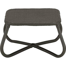 Meubletmoi Gala 0126 - Tavolino da giardino quadrato in rattan, con gambe arrotondate