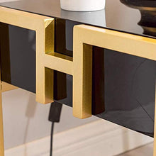 MMWYC Comodino Legno Solido Finitura lacca Gabinetto unità dell'organizzatore di immagazzinaggio con i cassetti for Camera da Letto Studio Living Room (Color : Black)